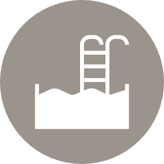 Relax by the swimming pool
