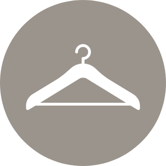 Stay organized with oversized closets
